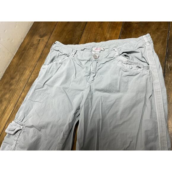 Fresh Produce Safari Pants Sea Green Casual Comfy Size Large - Picture 5 of 16